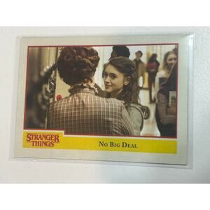 2018 Stranger Things Season 1 Trading Card #6 No Big Deal